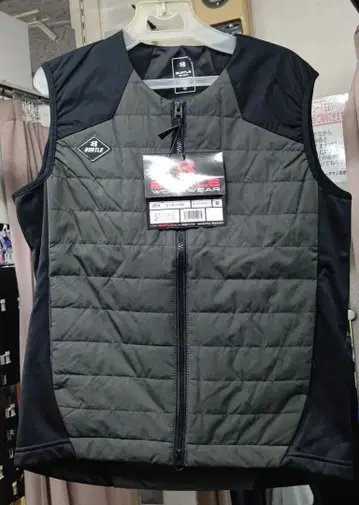 BURTLE 3214 히터 베스트 M 밀스 그린