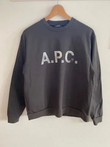 새상품급 IENA A.P.C 아페쎄 별주 맨투맨 트레이닝복 일본제