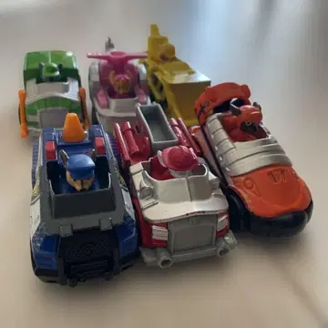 PAW 패트롤 미니카 6대 세트