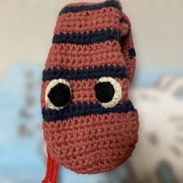 네넷 뱀 머플러 핑크