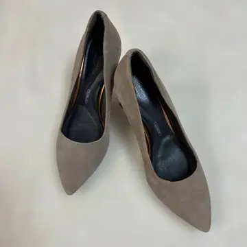 ROCKPORT 베이지 스틸레토 하이힐 펌프스 스웨이드