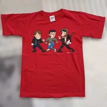 그룹 타마시 T셔츠 레드