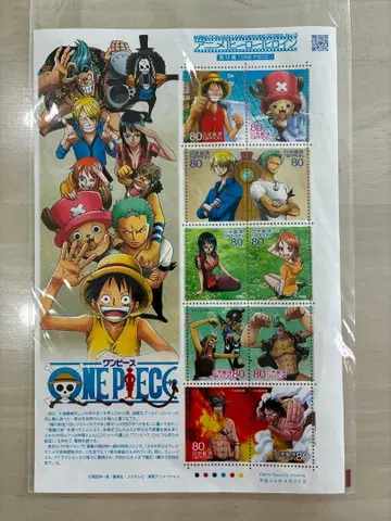 원피스 우표 제15집 [ ONE PIECE ] 영웅 히로인 시리즈