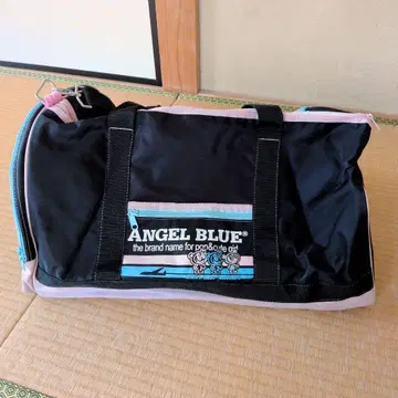 ANGEL BLUE 보스턴 백 블랙 핑크