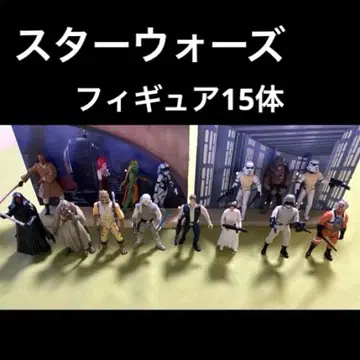 스타 워즈 베이직 피규어 15개 빈티지 중고품