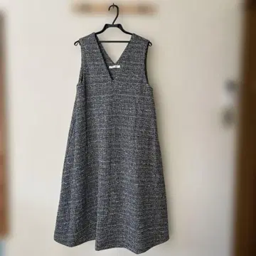 트위디 자카드 딥 V넥 점프 스커트