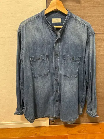 레리움 데님 셔츠