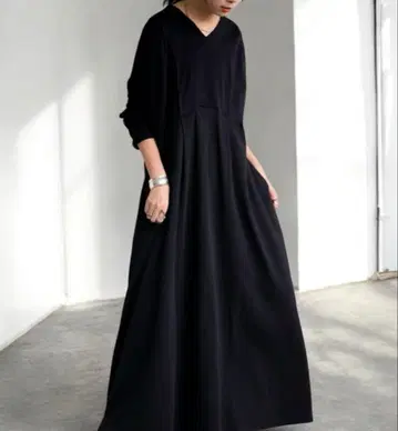 [새상품] 안티카 티셔츠 원피스 블랙 antiqua