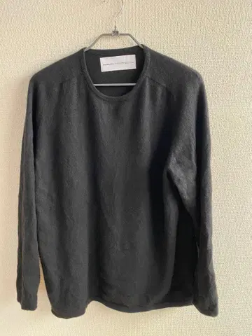 walenode 블랙 긴팔 니트 얇은 소재