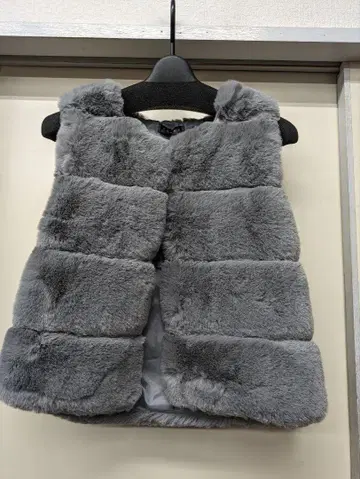 가을/겨울 제품 TRUBE 귀여운 디자인 인조 모피 베스트 숏 기장