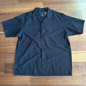 야마토미치 / UL 쇼트 슬리브 셔츠 블랙 XL