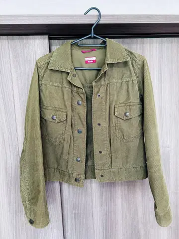 [ 새상품급 ] 폴스미스 데님 자켓 여성용 프리 사이즈 카키