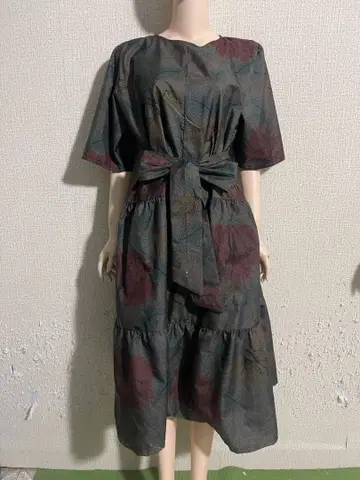 기모노 리메이크 원피스 오시마 명주