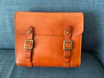 HERZ 가죽 브라운 백팩 백