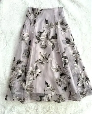 아푸와이저 리셰 꽃무늬 플라워 스커트