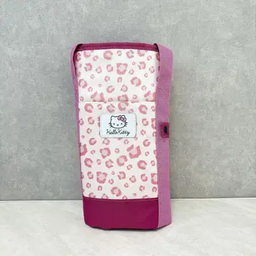 아베일 Hello Kitty 레오파드 무늬 에코백