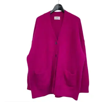 1er Arrondissement FOX 알파카 V넥 가디건