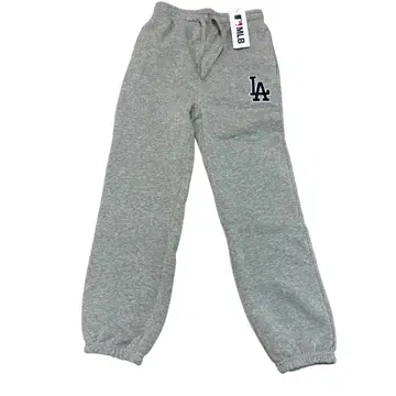 새상품 다저스 스웨트 팬츠 그레이 L 속기모