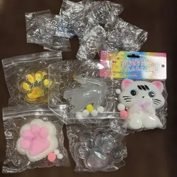 스퀴즈 발바닥 고양이 오리 묶음 판매