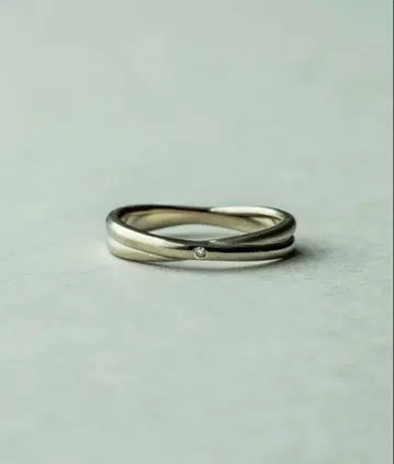 ete 다이아몬드 크로스 반지 9호