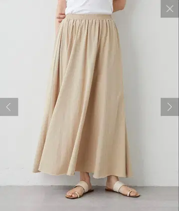 Whim Gazette 컷 플레어 스커트