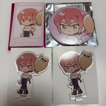 다이아의 A 캐릭터 드링크 카드 아크릴 스탠드 캔뱃지 코미나토 하루이치