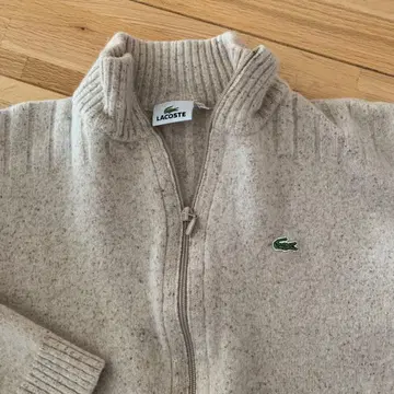 라코스테 집업 스웨터 S 사이즈