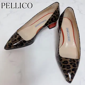 PELLICO 레오파드 레오파드 무늬 펌프스 36