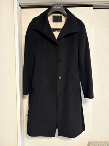 UNTITLED*블랙 롱 코트 허리 벨트 포함