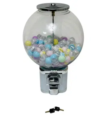 가챠가챠 머신 화이트 레트로