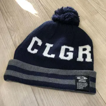 CHALLENGER CLGR 니트 모자 폼폼 포함