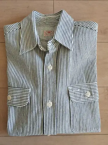 SUGAR 스트라이프 긴팔 셔츠 MEDIUM