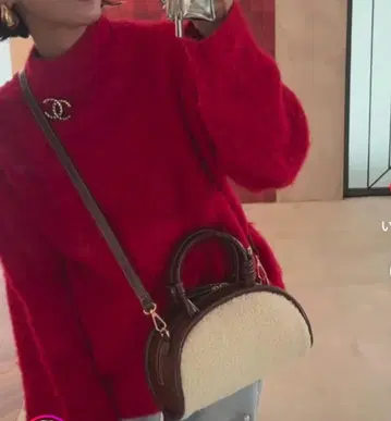 DONOBAN 아키론 2way 보아 어라운드 보스턴 BAG 아이보리 보아