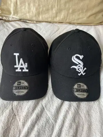 LA & Sox 로고 조절식 캡