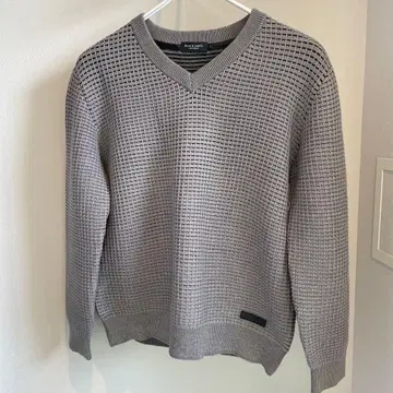 BLACK LABEL CRESTBRIDGE 그레이 V넥 스웨터 M