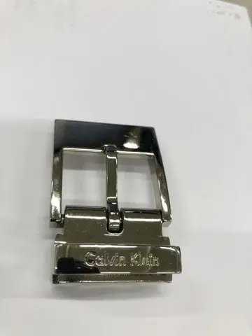 Calvin Klein 실버 벨트 버클