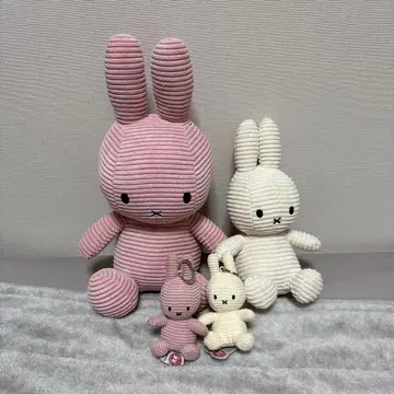 미피 코듀로이 봉제 인형 nijntje miffy