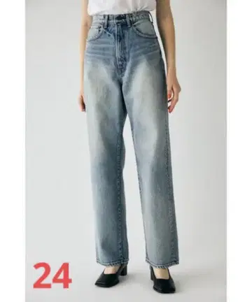 moussy 마우지 스트레이트 데님 팬츠