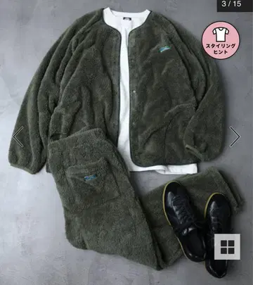 FREAK'S STORE 릴랙스 핏 플리스 셋업