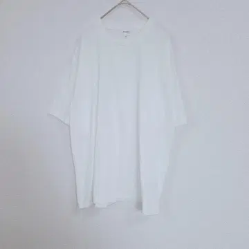 NEOSARTIC 화이트 T셔츠 M 사이즈 심플 남성용