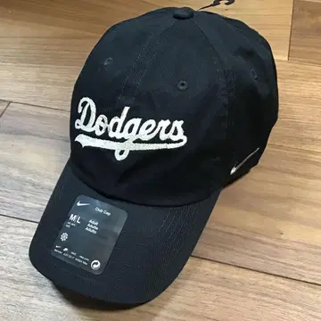 나이키 다저스 야구 모자 블랙