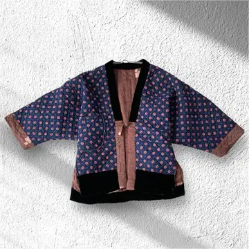 [ 핸드메이드 ] 짱짱코 반텐 올 패턴 사이드 슬릿 포켓 있음 겉옷 F