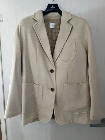 Spick & Span 베이지 자켓 코트 일본제