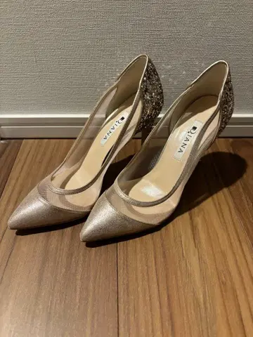 새상품급 22.5cm Diana 펌프스 결혼식 브라이덜 TS19229