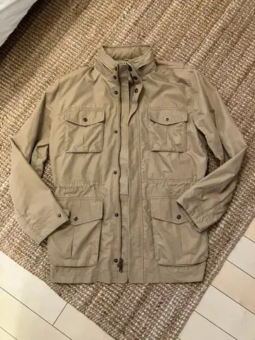 L.L.Bean 베이지 밀리터리 자켓 M 사이즈
