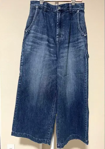 12 OZ 데님 턱 페인터 팬츠