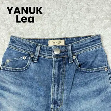 YANUK Lea 야누크 레어 보이즈 스트레이트 데님 청바지 21