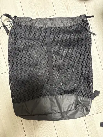 스노우피크 메쉬 백팩 블랙