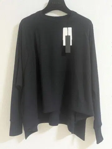 돌먼 슬리브 긴팔 상의 네이비 니트 상의 JUNKO KITO