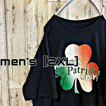 CE-3 클로버 프린트 T셔츠 men's [2XL]